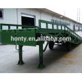 15 ton china supplier CE mobile hydraulic yard ramp for truck/hydraulic container loading dock ramp lift